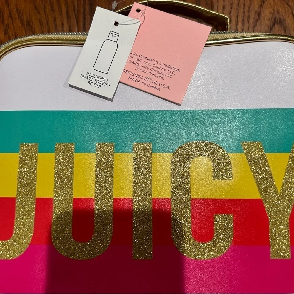Juicy Couture Square Makeup Organizer- Rainbow